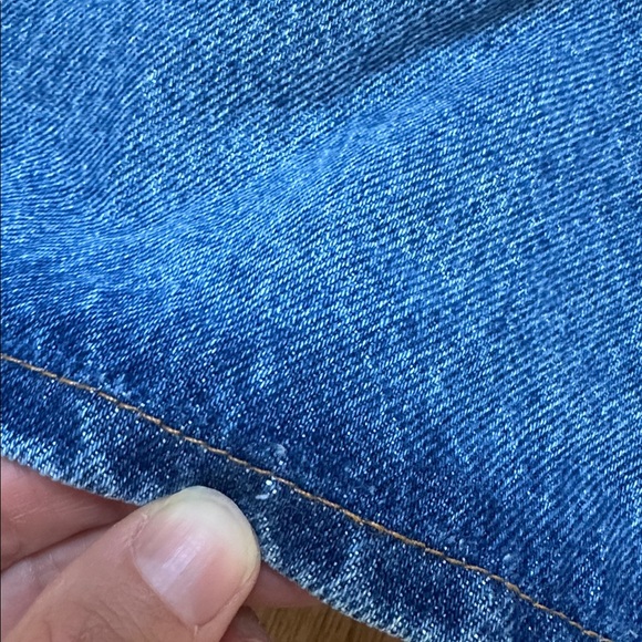 Vintage LONDONJEAN High Rise Blue Denim Medium Wash Shorts Size 8 - Picture 8 of 8